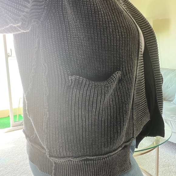 Lennox Cardi- Acid Wash Cardigan - Picture 5 of 13